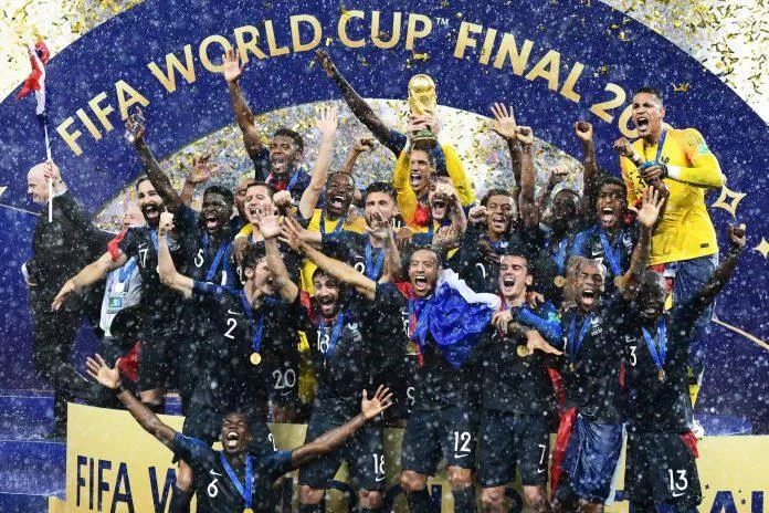 Tuyển Pháp có lần thứ 2 lên đỉnh thế giới tại World Cup 2018 ở Nga (Ảnh: Internet)
