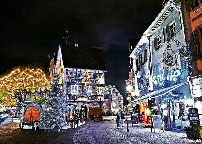 Chợ Giáng sinh Colmar, Pháp (Ảnh: Internet)