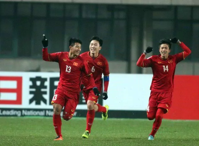 Phan Văn Đức và Hà Đức Chinh đã khiến bao con tim yêu quý U23 Việt Nam như vỡ òa trong sung sướng (Ảnh: Internet) Phan Văn Đức và Hà Đức Chinh đã khiến bao con tim yêu quý U23 Việt Nam như vỡ òa trong sung sướng (Ảnh: Internet)