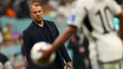 Hansi Flick sẽ là người chịu nhiều chỉ trích nhất sau thất bại của tuyển Đức ở World Cup 2022 (Ảnh: Internet) Hansi Flick sẽ là người chịu nhiều chỉ trích nhất sau thất bại của tuyển Đức ở World Cup 2022 (Ảnh: Internet)