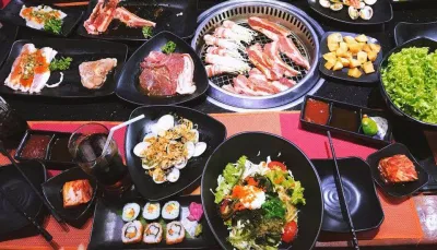Nhà hàng nướng Hot N Tasty (Nguồn: Internet) Nhà hàng nướng Hot N Tasty (Nguồn: Internet)