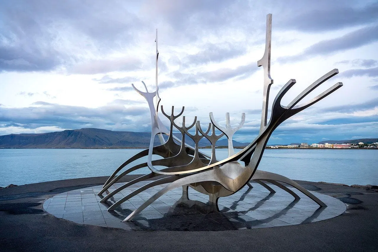 Tác phẩm điêu khắc The Sun Voyager (Ảnh: Internet).