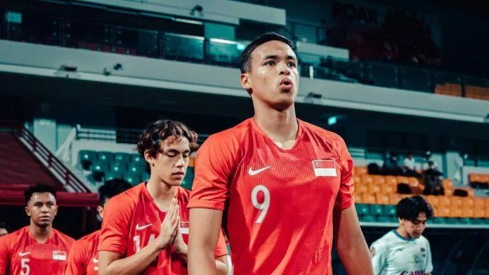 Ilhan Fandi nhiều khả năng sẽ là niềm hi vọng số một trên hàng công của Singapore trong trận đấu với Việt Nam (Ảnh: Internet)