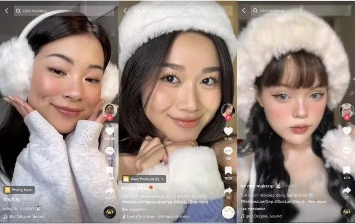 Im Cold makeup - kiểu trang điểm hot nhất TikTok những ngày cuối năm cuối năm im cold im cold makeup má hồng makeup nhẹ nhàng phấn má phấn má hồng tips makeup tươi sáng xu hướng