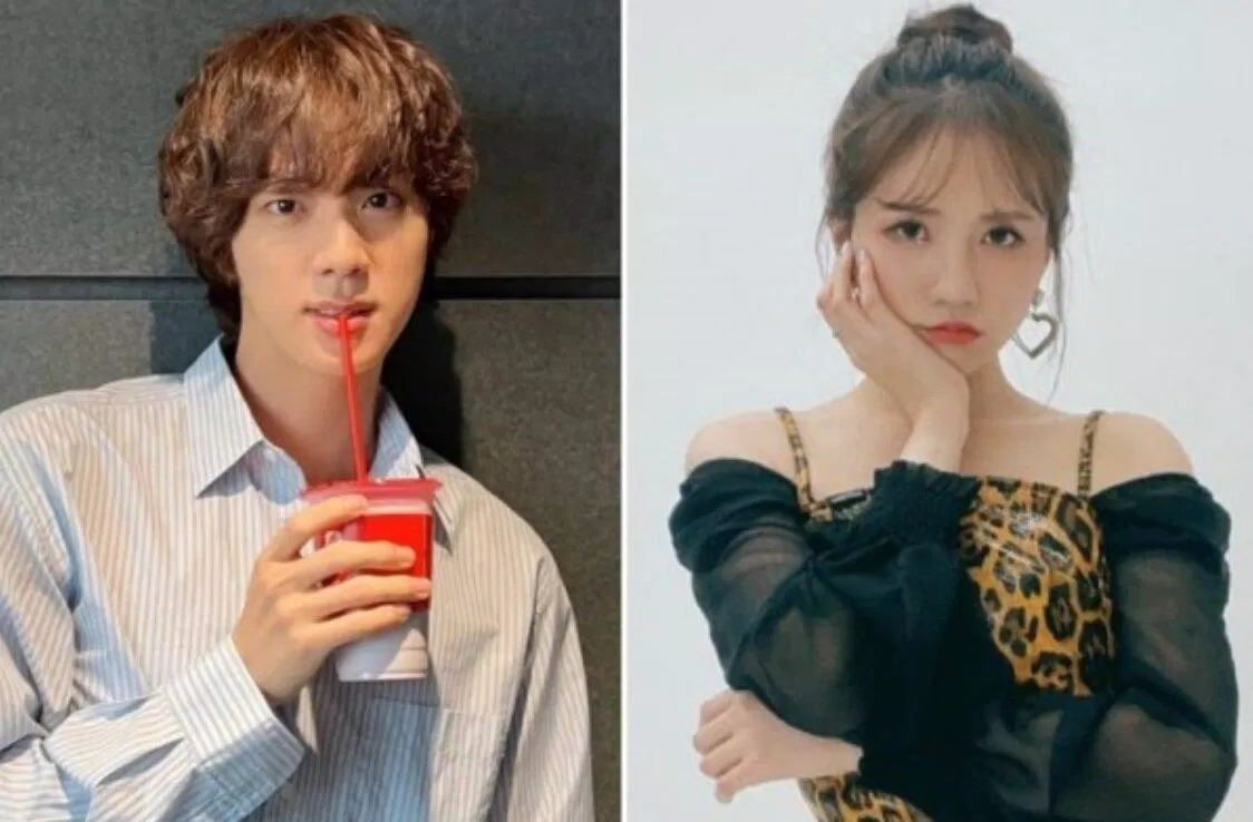 Jin BTS và Jin Lovelyz (Ảnh: Internet)