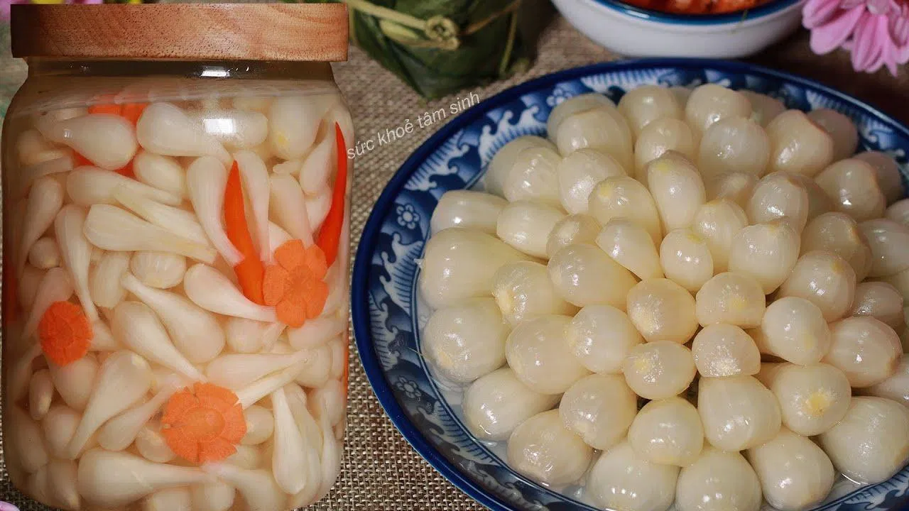 Thành phẩm kiệu muối