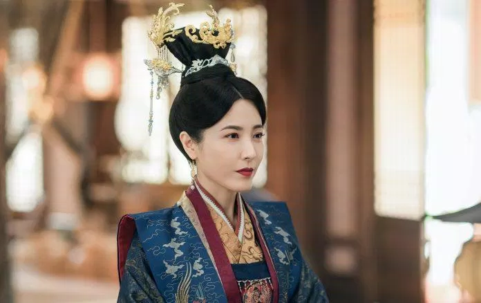Tang Le trong vai Vĩnh An Hoàng hậu.  (Ảnh: Internet)