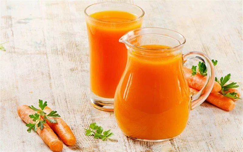 Nước ép cà rốt rất giàu chất dinh dưỡng (Ảnh Internet) Nước ép cà rốt rất giàu chất dinh dưỡng (Ảnh Internet)