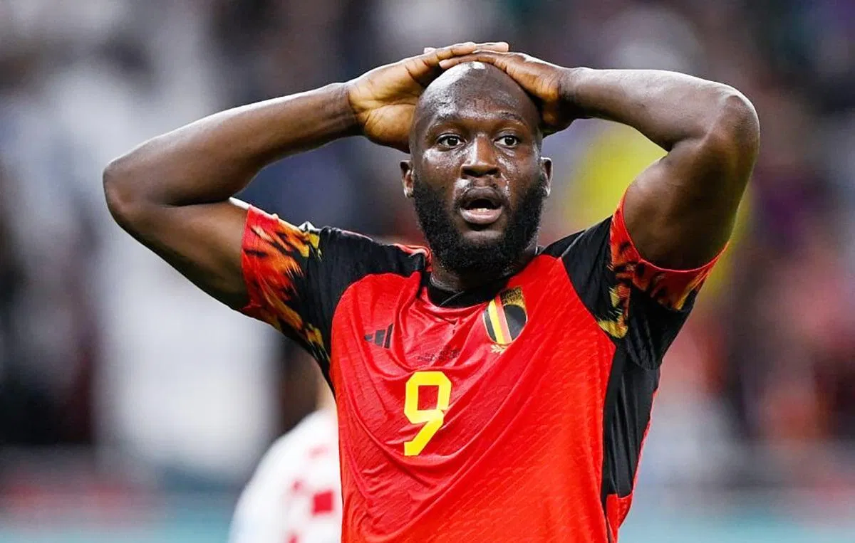 Lukaku đã bỏ lỡ 4 cơ hội ngon ăn trong trận đấu cuối cùng của Bỉ với Croatia ở World Cup 2022 (Ảnh: Internet) Lukaku đã bỏ lỡ 4 cơ hội ngon ăn trong trận đấu cuối cùng của Bỉ với Croatia ở World Cup 2022 (Ảnh: Internet)
