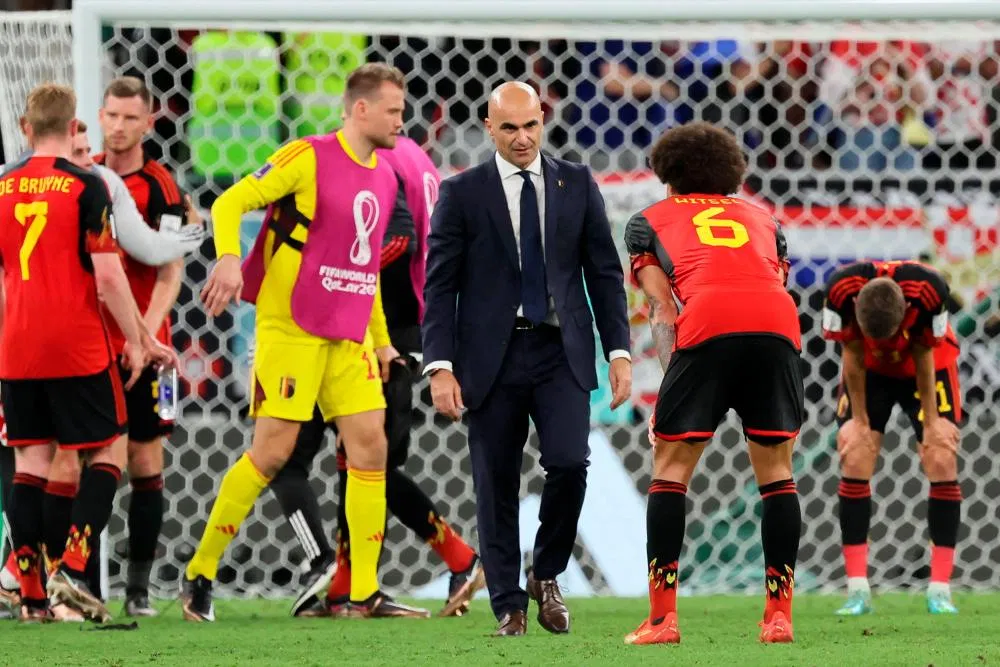 HLV Martinez thừa nhận sai lầm của mình ở World Cup 2022 và cũng đã chính thức nói lời chia tay đội tuyển quốc gia Bỉ (Ảnh: Internet) HLV Martinez thừa nhận sai lầm của mình ở World Cup 2022 và cũng đã chính thức nói lời chia tay đội tuyển quốc gia Bỉ (Ảnh: Internet)