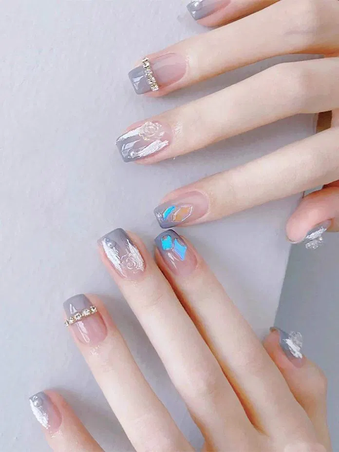 Mẫu nail Tết 2023 hot trend nhất. (Ảnh: Internet)