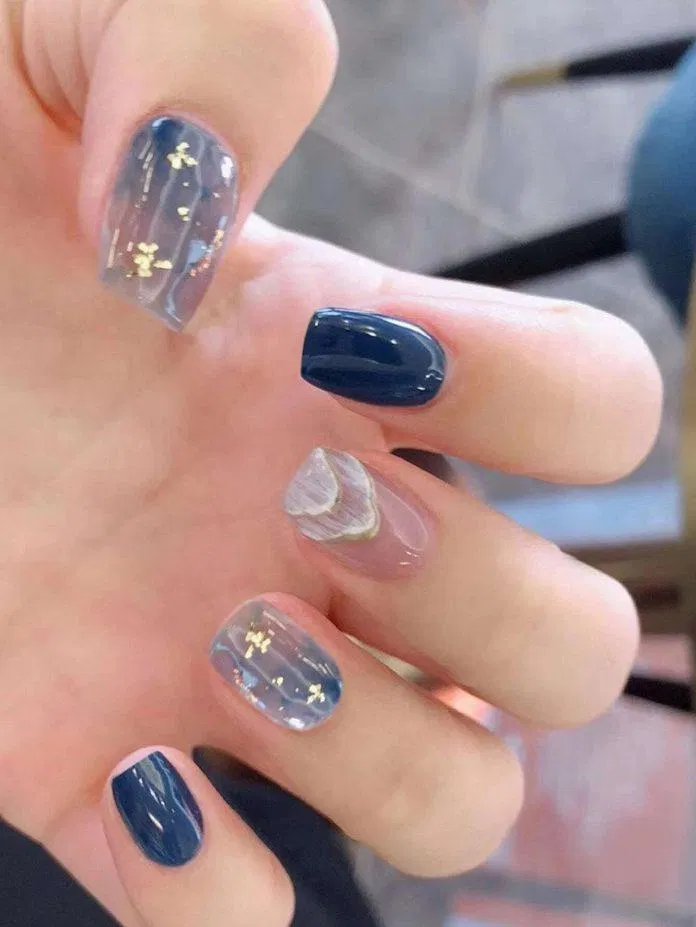 Mẫu nail Tết 2023 đẹp sang chảnh. (Ảnh: Internet)
