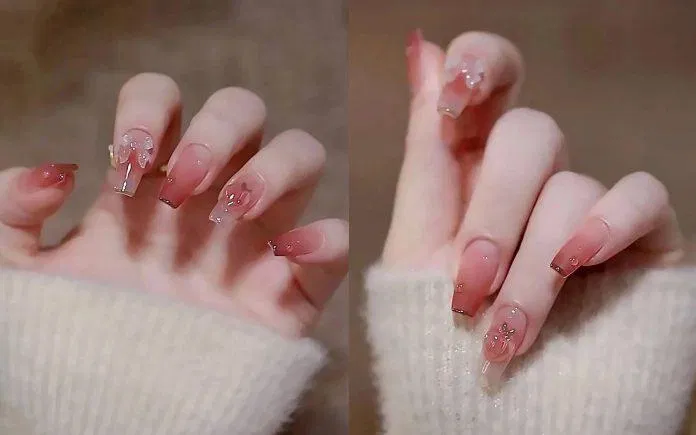 Mẫu nail Tết 2023 đẹp sang chảnh. (Ảnh: Internet)