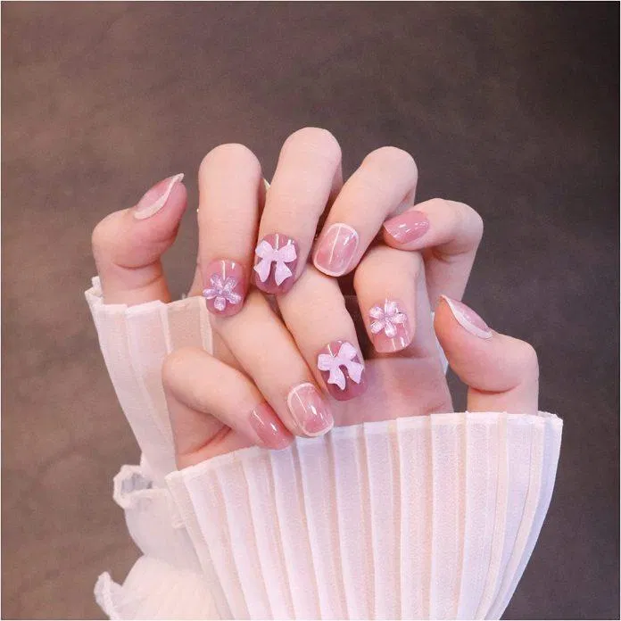 Mẫu nail Tết 2023 hot trend nhất. (Ảnh: Internet)