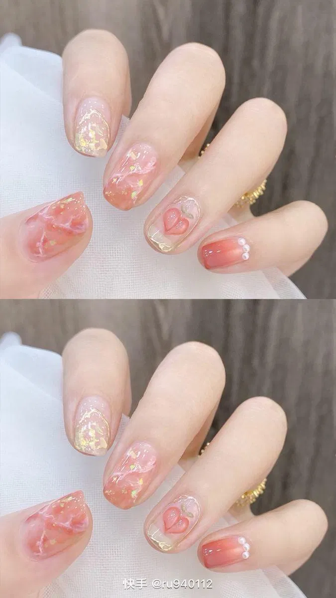 Mẫu nail Tết 2023 hot trend nhất. (Ảnh: Internet)