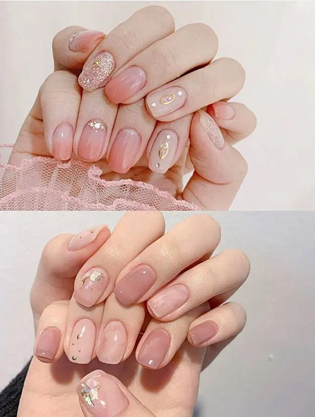 Mẫu nail Tết 2023 hot trend nhất. (Ảnh: Internet)