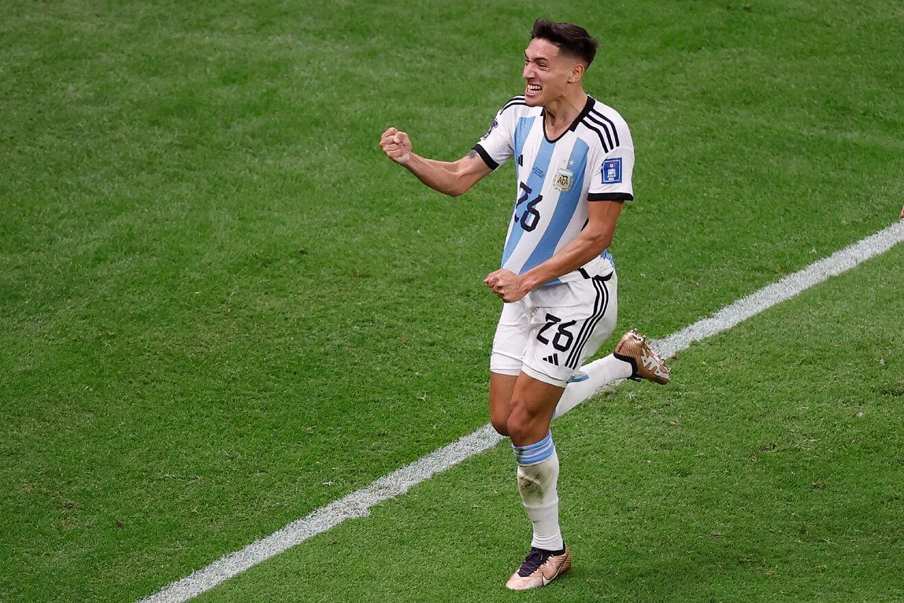 Molina đang có một kì World Cup đáng nhớ cùng với các đồng đội ở tuyển Argentina (Ảnh: Internet)