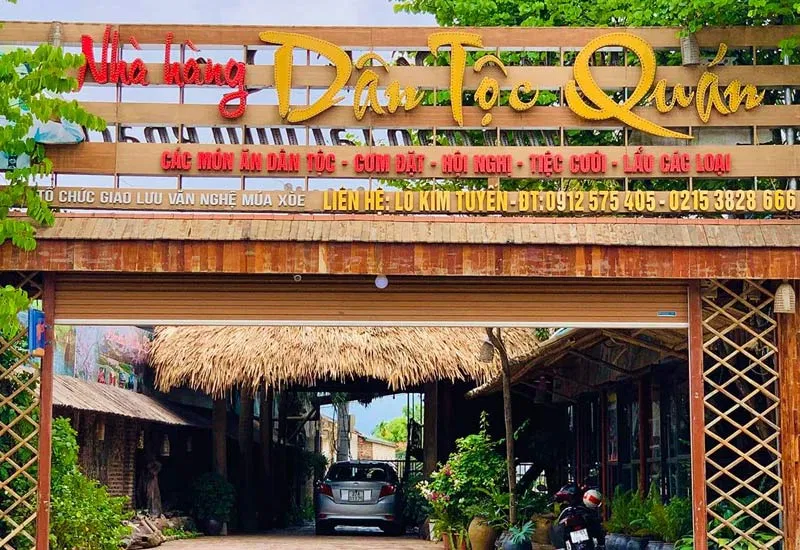 Nhà hàng Dân Tộc Quán (Nguồn: Internet)