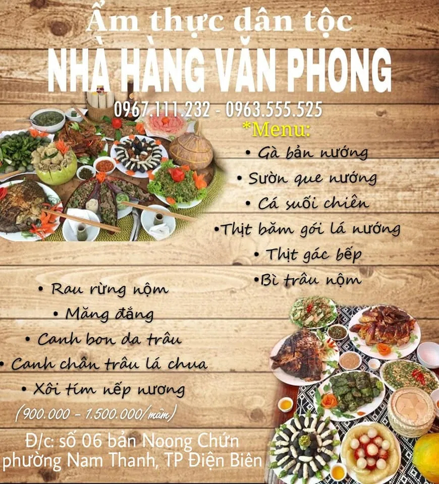 Nhà Hàng ẩm thực dân tộc Văn Phong (Nguồn: Internet)