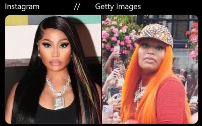 Nicki Minaj khóc thét khi nhìn ảnh chính mình. (Ảnh: Internet) Nicki Minaj khóc thét khi nhìn ảnh chính mình. (Ảnh: Internet)