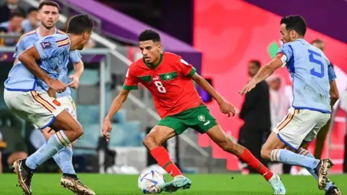 Ounahi là một bất ngờ lớn nhất ở tuyến giữa của Maroc tại World Cup 2022 (Ảnh: Internet) Ounahi là một bất ngờ lớn nhất ở tuyến giữa của Maroc tại World Cup 2022 (Ảnh: Internet)