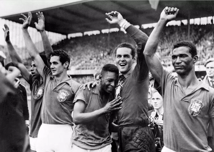 Khi nhắc về World Cup 1958, người ta sẽ nói về màn trình diễn đỉnh cao của Pele ở tuổi 17 (Ảnh: Internet)