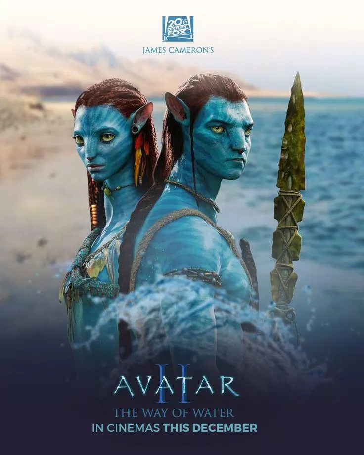 Poster của bộ phim Avatar 2: The Way of Water (Ảnh: Internet). Poster của bộ phim Avatar 2: The Way of Water (Ảnh: Internet).