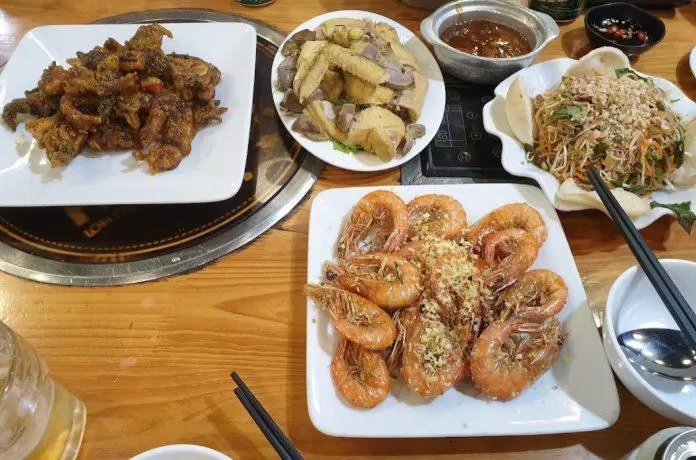 Món ăn của nhà hàng. (Ảnh: Internet)