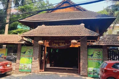 Không gian bên ngoài của nhà hàng. (Ảnh: Internet)