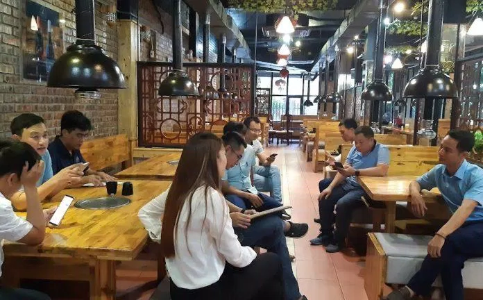 Không gian bên trong của nhà hàng. (Ảnh: Internet)