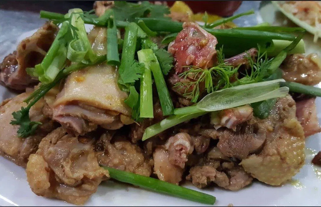 Món vịt của quán. (Ảnh: Internet)