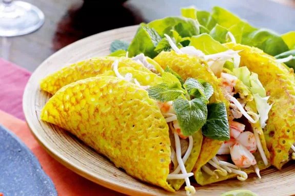 Bánh Xèo Hải Nam. (Nguồn ảnh: Internet)
