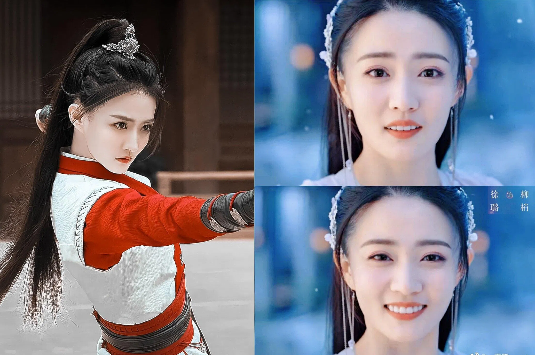 Nữ chính Từ Lộ xinh đẹp với tạo hình thiếu nữ trong sáng hoặc nữ tướng mạnh mẽ. (Ảnh: Internet) Nữ chính Từ Lộ xinh đẹp với tạo hình thiếu nữ trong sáng hoặc nữ tướng mạnh mẽ. (Ảnh: Internet)