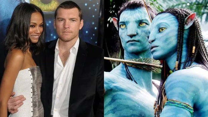 Cặp đôi diễn viên chính Sam Worthington (phải) và Zoe Saldana (trái) sẽ tiếp tục tái hợp trong Avatar 2 (Ảnh: Internet).