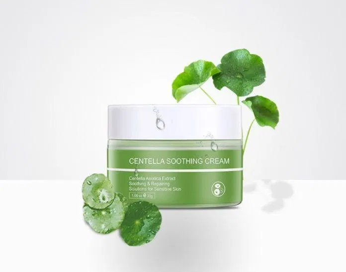 Kem dưỡng chiết xuất rau má Skin Ever Centella Soothing Cream (Ảnh: Internet).