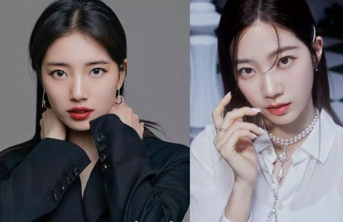 Bae Suzy và Kazuha của LE SSERAFIM (Ảnh: Internet)