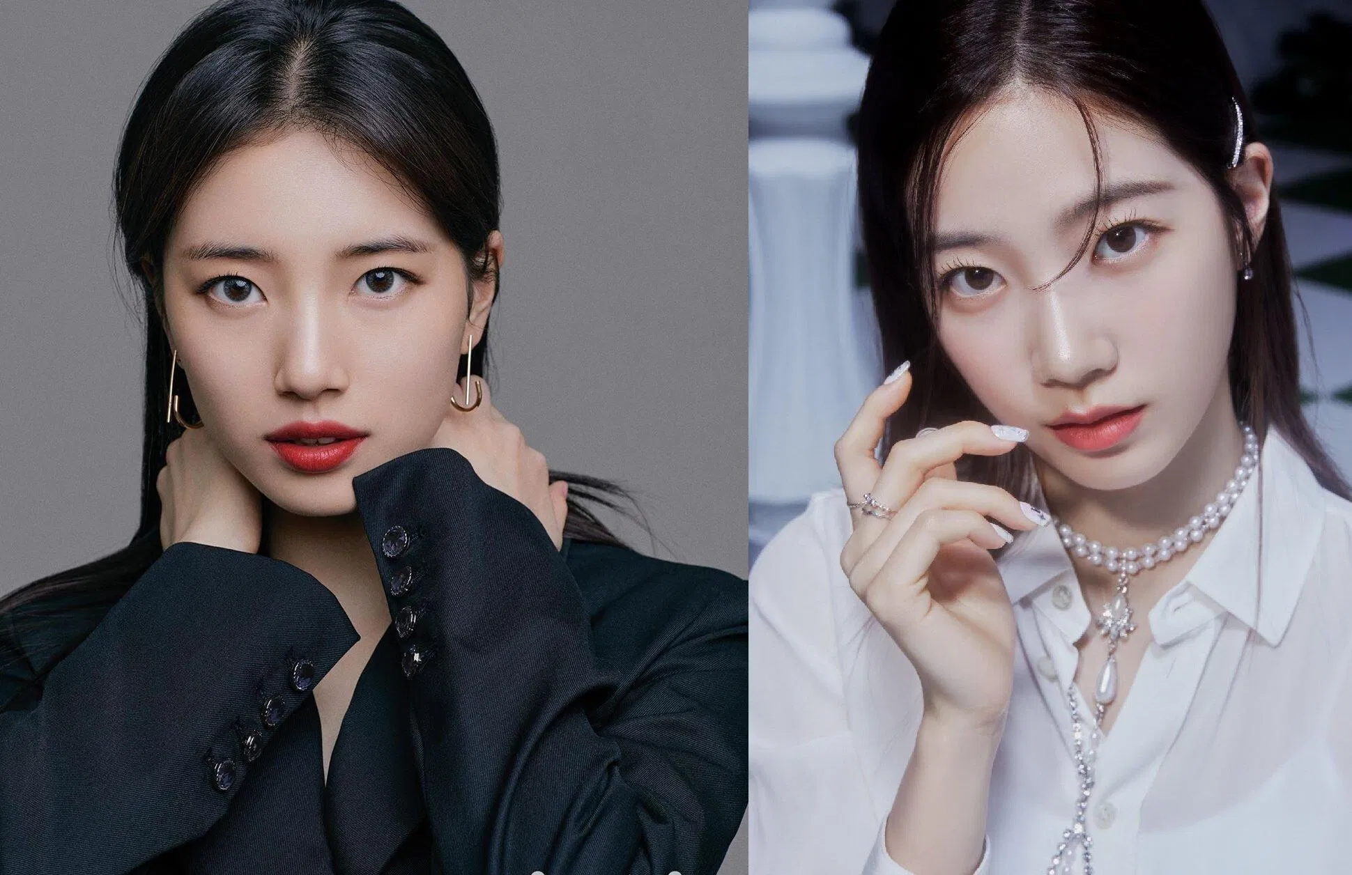 Bae Suzy và Kazuha của LE SSERAFIM (Ảnh: Internet)