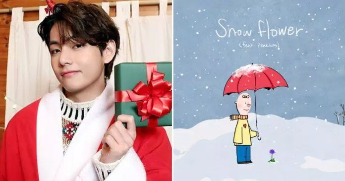 Snow Flower - V ft Peakboy. (Nguồn: Internet) Snow Flower - V ft Peakboy. (Nguồn: Internet)