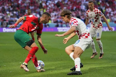Borna Sosa đã thi đấu ấn tượng cả trước và trong World Cup 2022 (Ảnh: Internet) Borna Sosa đã thi đấu ấn tượng cả trước và trong World Cup 2022 (Ảnh: Internet)