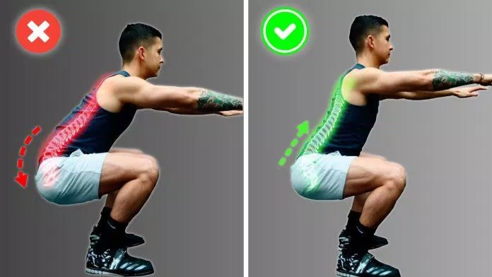 Squat đúng cách (Nguồn: Internet) Squat đúng cách (Nguồn: Internet)