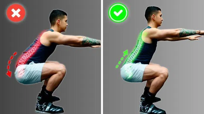 Squat đúng cách (Nguồn: Internet) Squat đúng cách (Nguồn: Internet)