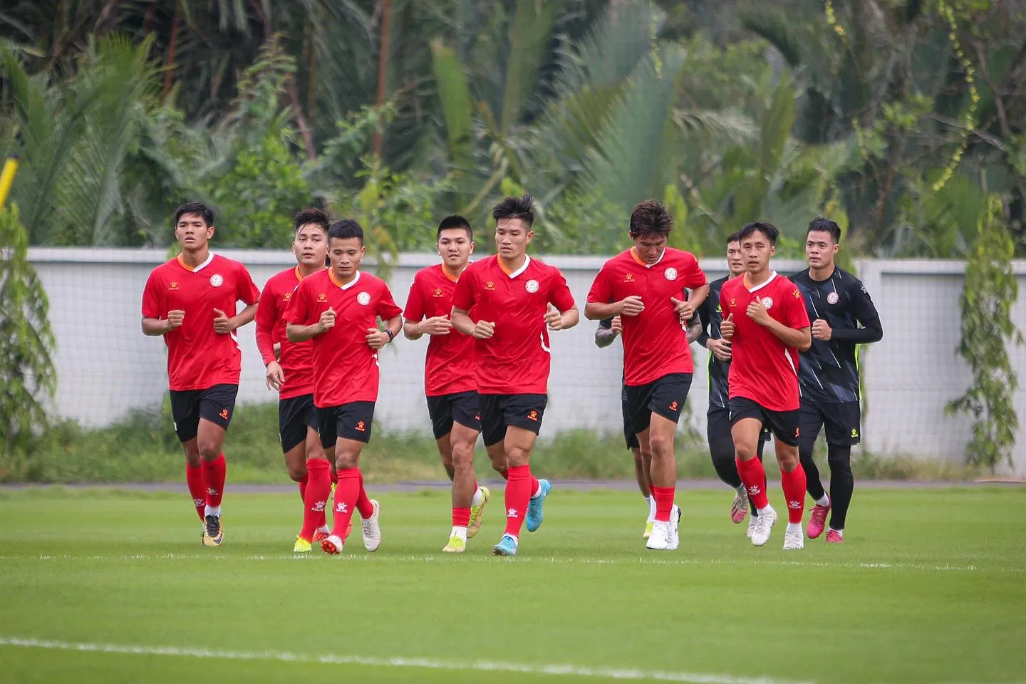 CLB TPHCM hội quân chuẩn bị cho mùa giải mới (ảnh CLB TPHCM) CLB TPHCM hội quân chuẩn bị cho mùa giải mới (ảnh CLB TPHCM)