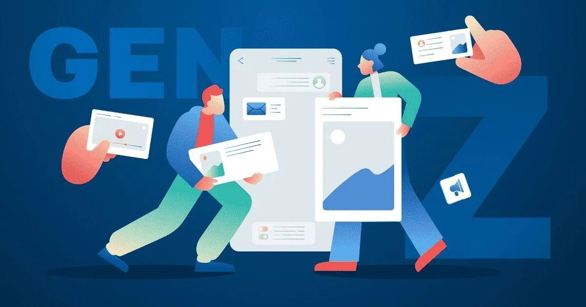 Cả thế giới dường như trở nên nhỏ bé trong chiếc điện thoại của Gen Z (Ảnh: Internet)