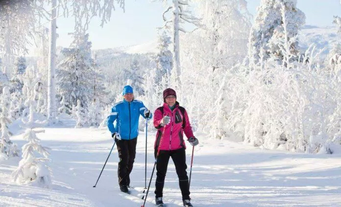 Các môn thể theo mùa đông rất được yêu thích tại Lapland (Ảnh: Internet).
