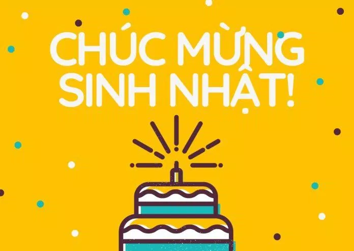 Thiệp chúc mừng sinh nhật dễ thương. (Ảnh: Internet)