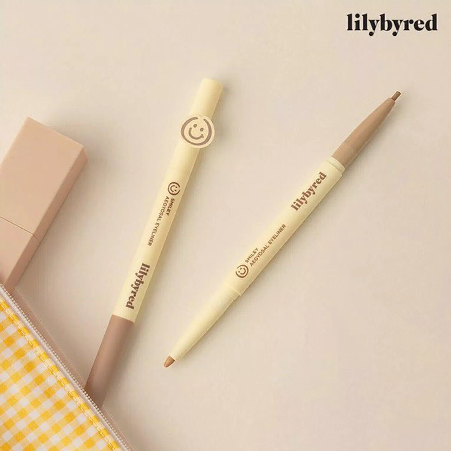 Chì kẻ bọng mắt 2 đầu Lilybyred Smiley Aegyosal Liner