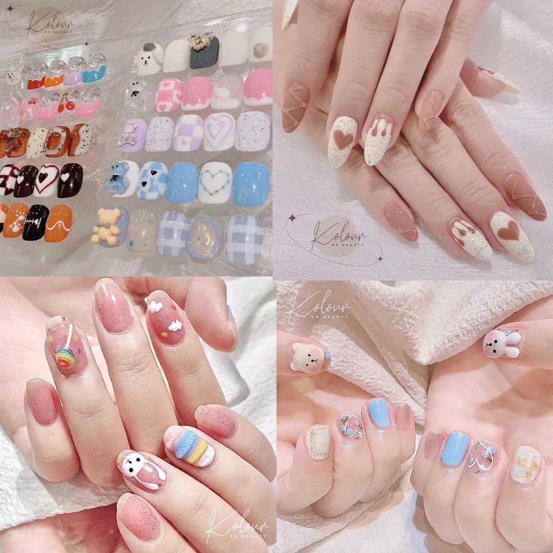 Mẫu nail ở Kolour de Beauty