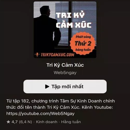 Podcast Tri kỷ cảm xúc (nguồn: Tri kỷ cảm xúc) Podcast Tri kỷ cảm xúc (nguồn: Tri kỷ cảm xúc)