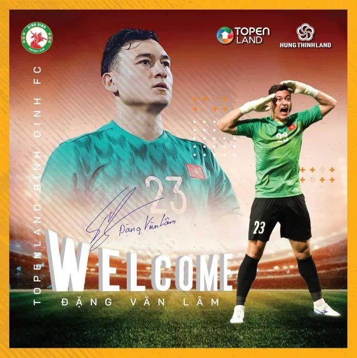 Bình Định FC tốn 13 tỷ đồng cho thương vụ Đặng Văn Lâm (Ảnh: Internet) Bình Định FC tốn 13 tỷ đồng cho thương vụ Đặng Văn Lâm (Ảnh: Internet)