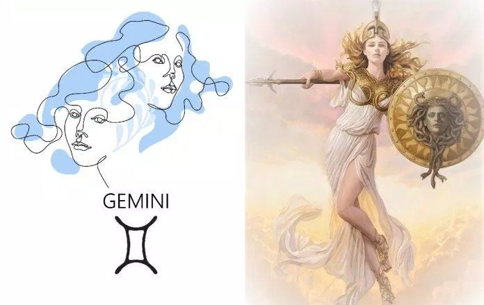 Song Tử: Athena, nữ thần trí tuệ và chiến thắng quân sự (Ảnh: Internet)